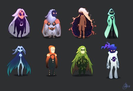 Стили персонажей