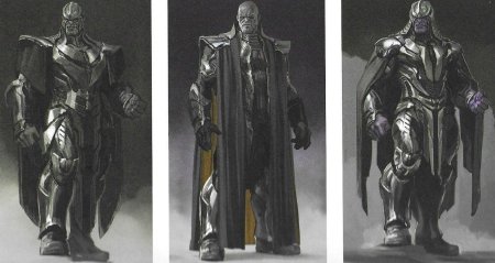 Танос концепт арт