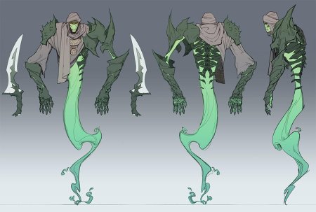 Монстры концепт арт
