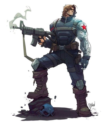 Зимний солдат марвел комикс