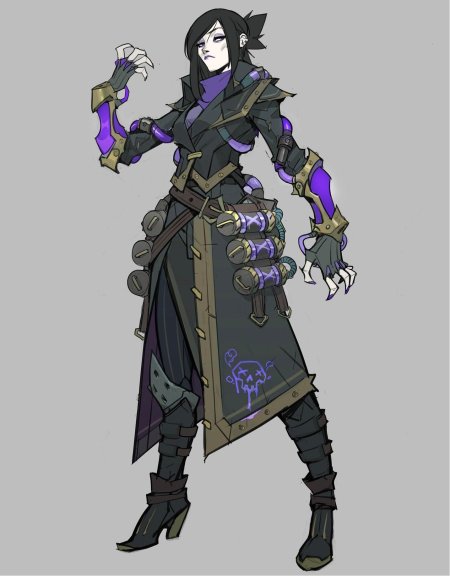 Полуорк некромант