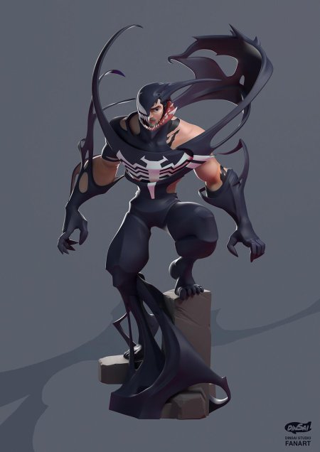 Веном концепт арт