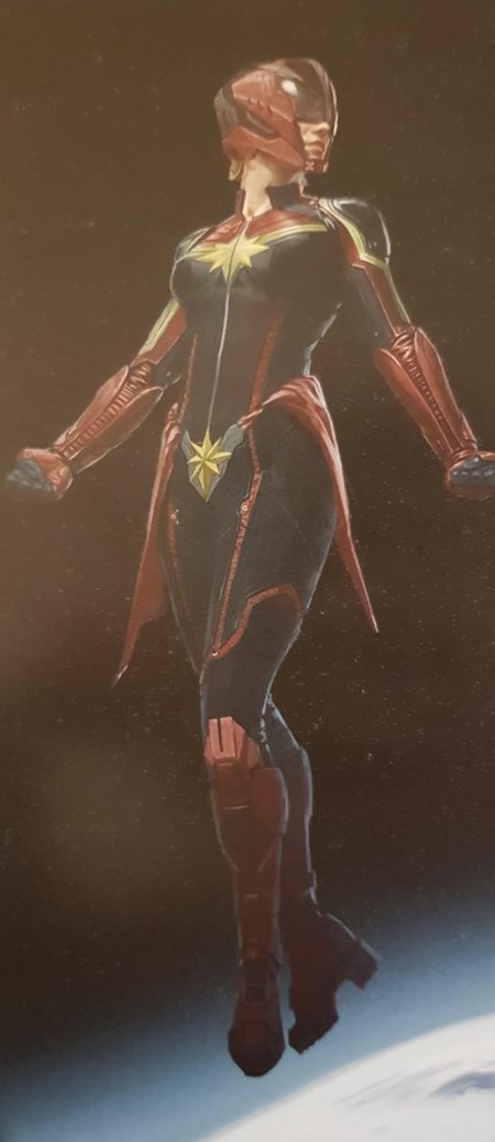 Капитан марвел концепт арт