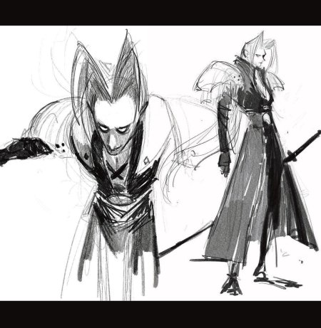 Эскиз персонажа