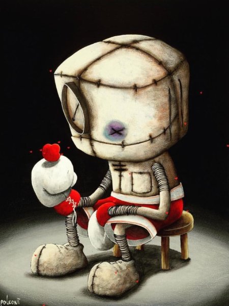 Кукла вуду рисовать