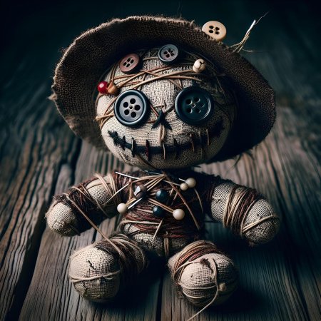 Кукла вуду из воска