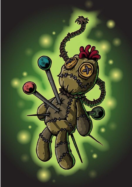 Кукла вуду террария