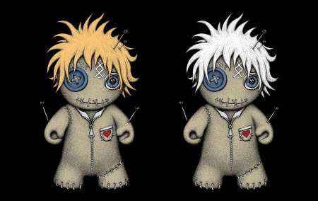 Кукла вуду милая