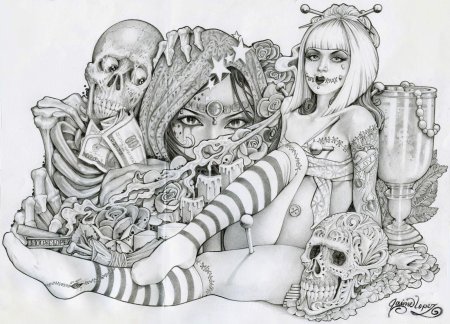 Кукла вуду эскиз