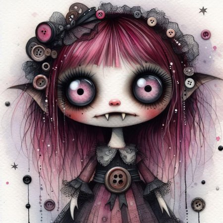 Кукла страшная