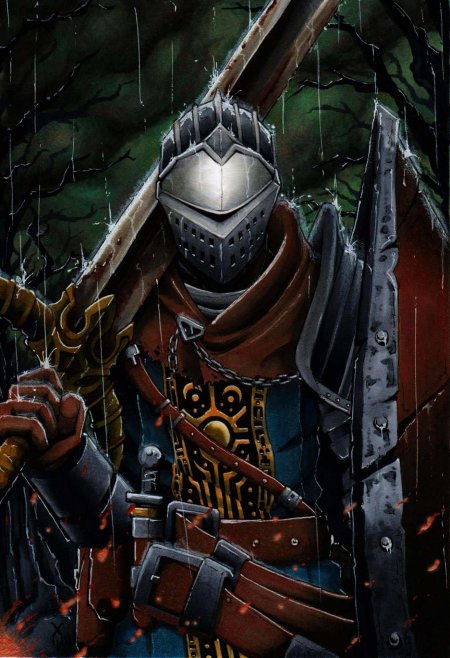 Dark souls рыцарь knight of astora