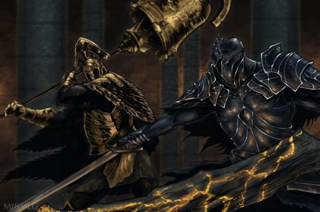 Дымный рыцарь dark souls 2 арт