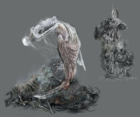 Дарк соулс концепт арт