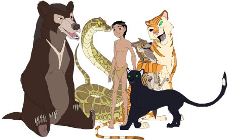 Книга джунглей багира и шерхан