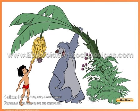 Герои мультика маугли