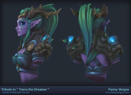 Изера варкрафт арт