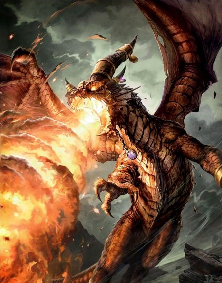 Оголодавший дракон хартстоун