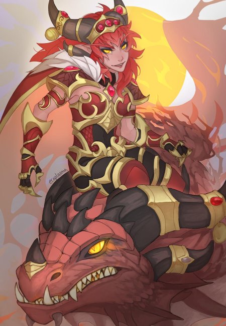 Варкрафт алекстраза дракон