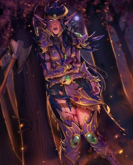 Ночной эльф варкрафт