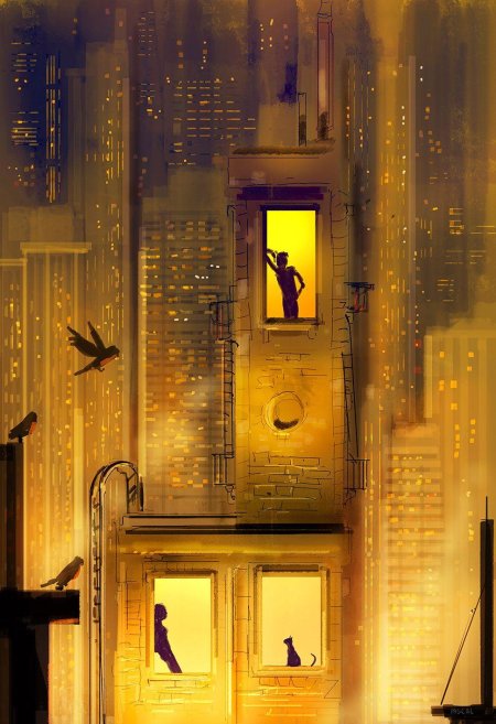 Городские пейзажи