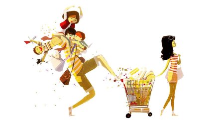 Иллюстрации семья