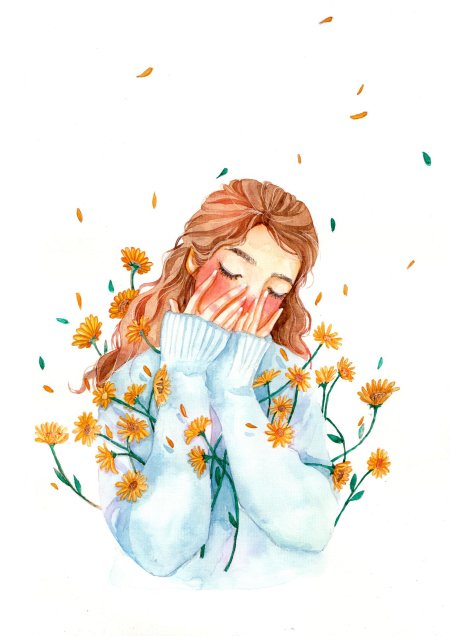 Акварельная иллюстрация