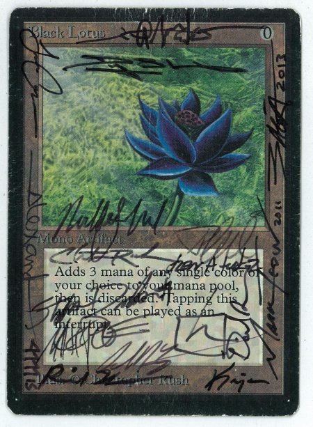 Черный лотос