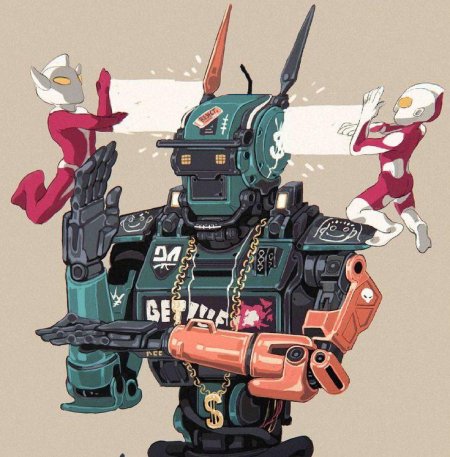 Робот чаппи концепт