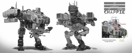 Робот шагоход концепт