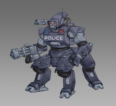 Полицейские роботы по имени чаппи