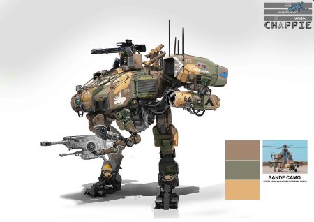 Робот чаппи концепт