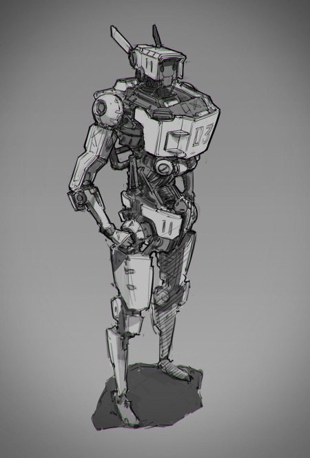 Робот скетч