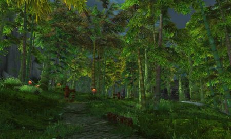 Wow лес террокар