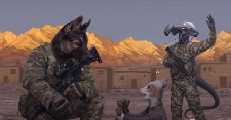 Волк чвк арт