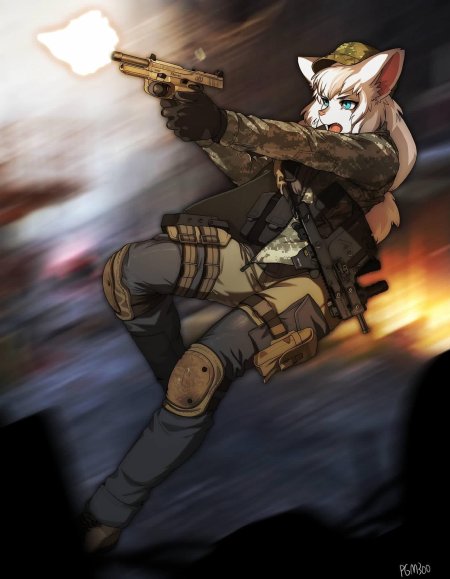 Лис генерал фурри