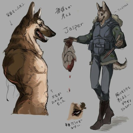 Персонажи фурри