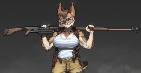 Фурри с оружием
