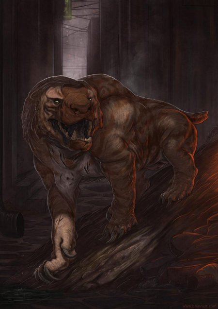 Собака мутант фоллаут