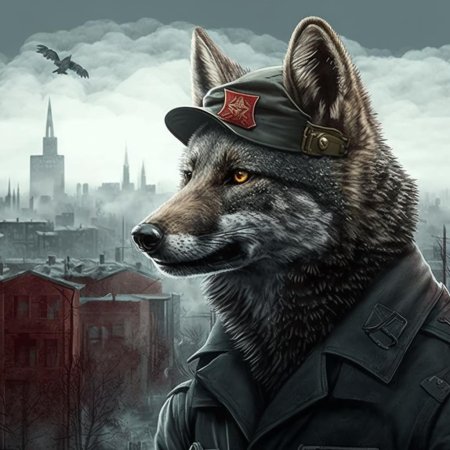 Волк военный