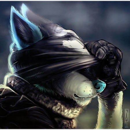 Протоген фурри арт