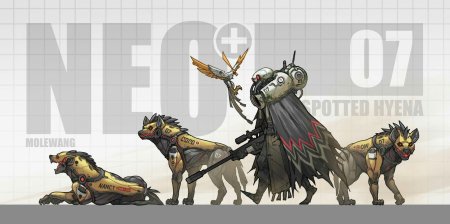 Животные роботы арт