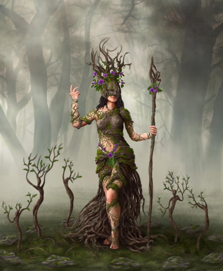 Друид женщина