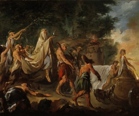 Друиды кельтов жертвоприношение