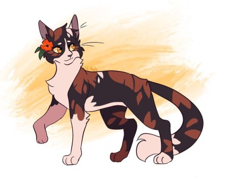 Пестролистная коты воители