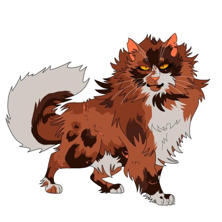 Кленовница коты воители арт