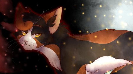 Коты воители пестролистая арт