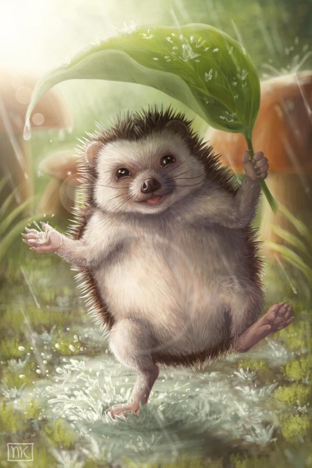 Ежик веселый