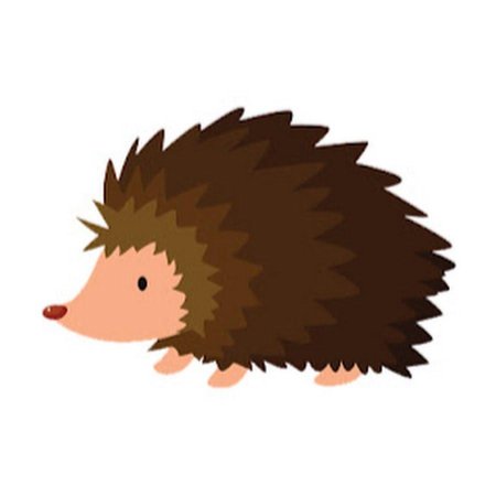 Мультяшный ежик