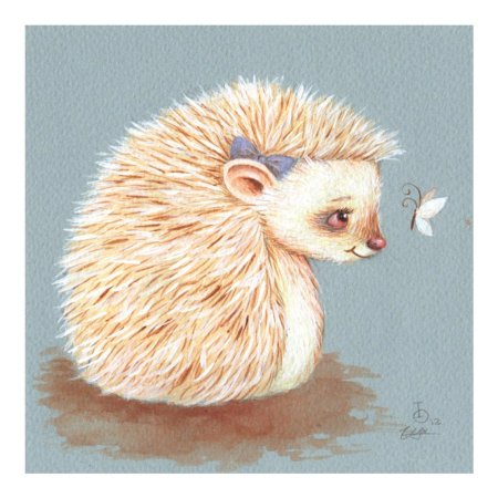 Ежик иллюстрация