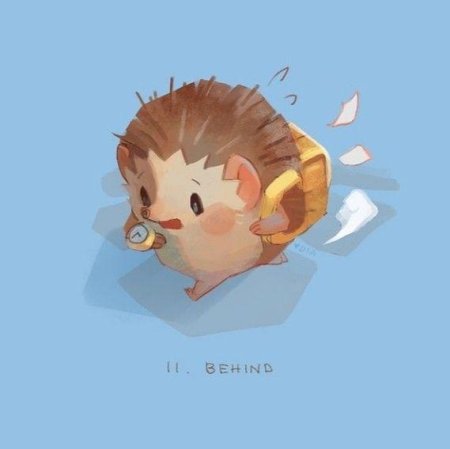 Ёжик милый рисунок